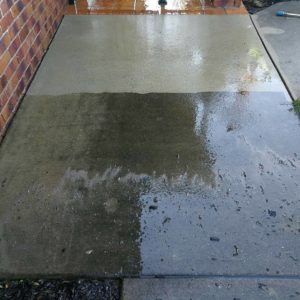 Pressure Cleaning Mud due Brisbane Flood